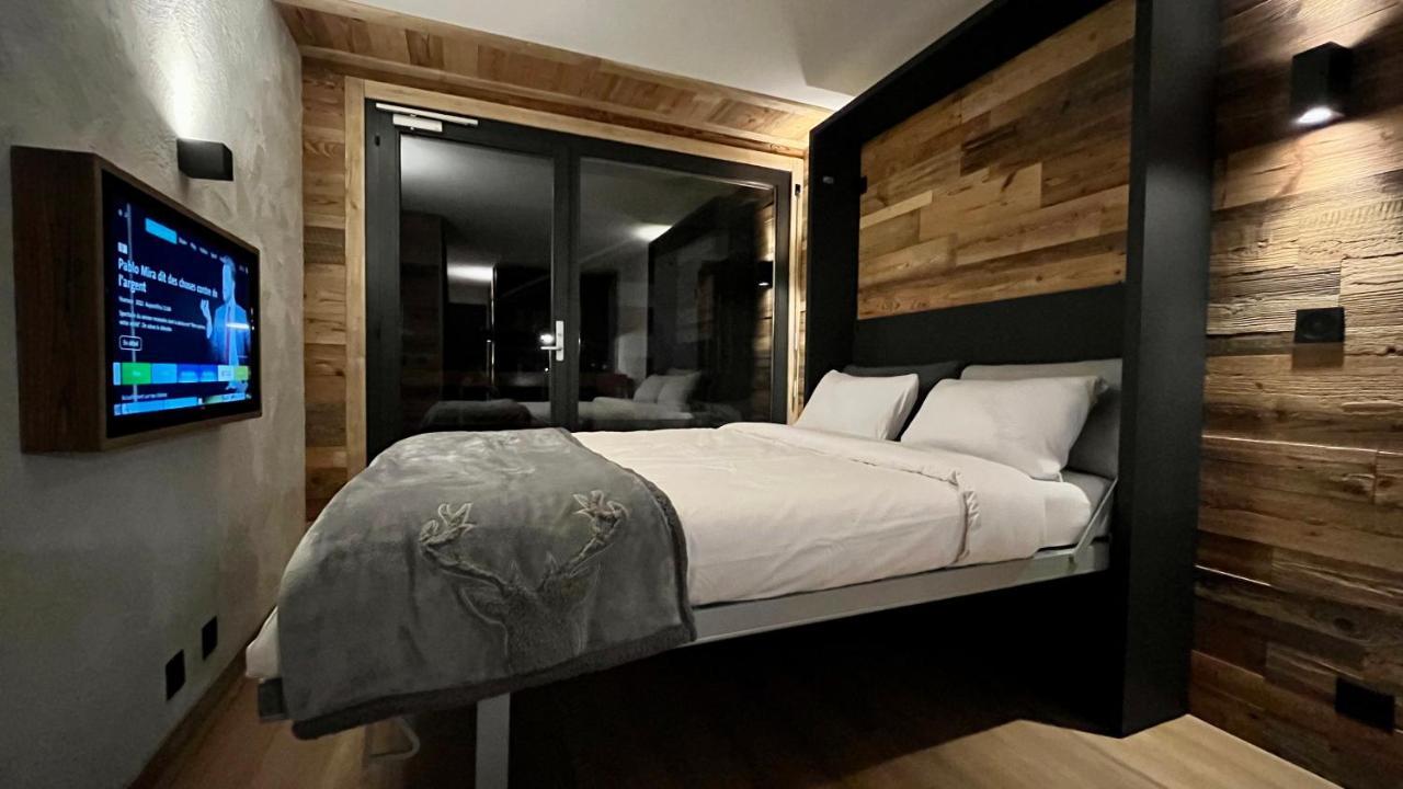 Les Cerfs - Appartement & Studio - Anzère Kültér fotó