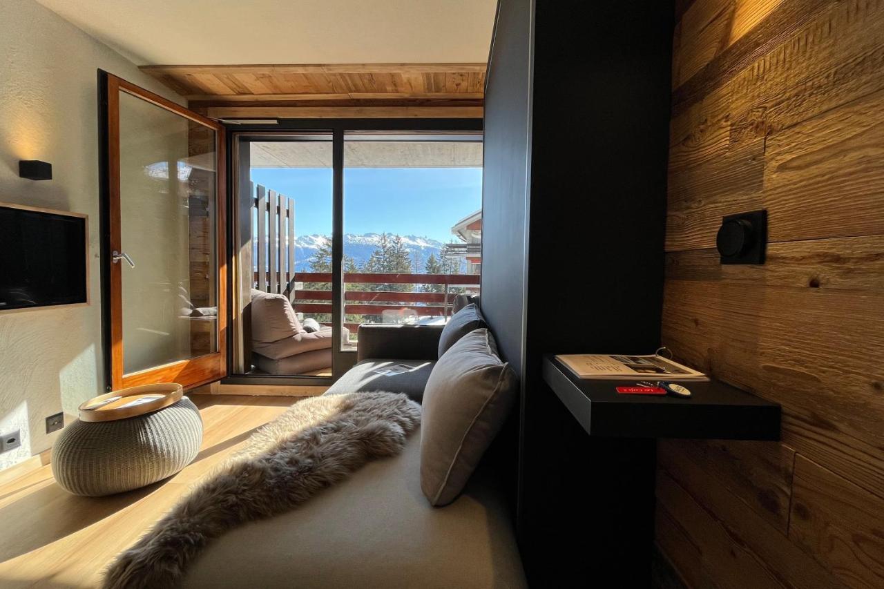 Les Cerfs - Appartement & Studio - Anzère Kültér fotó