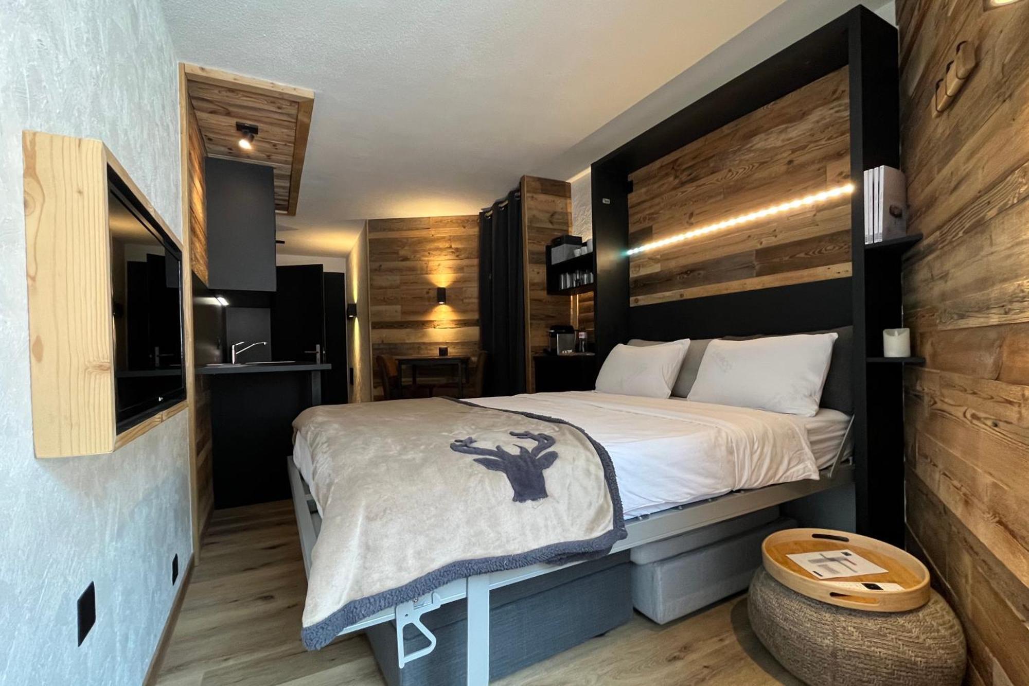 Les Cerfs - Appartement & Studio - Anzère Kültér fotó